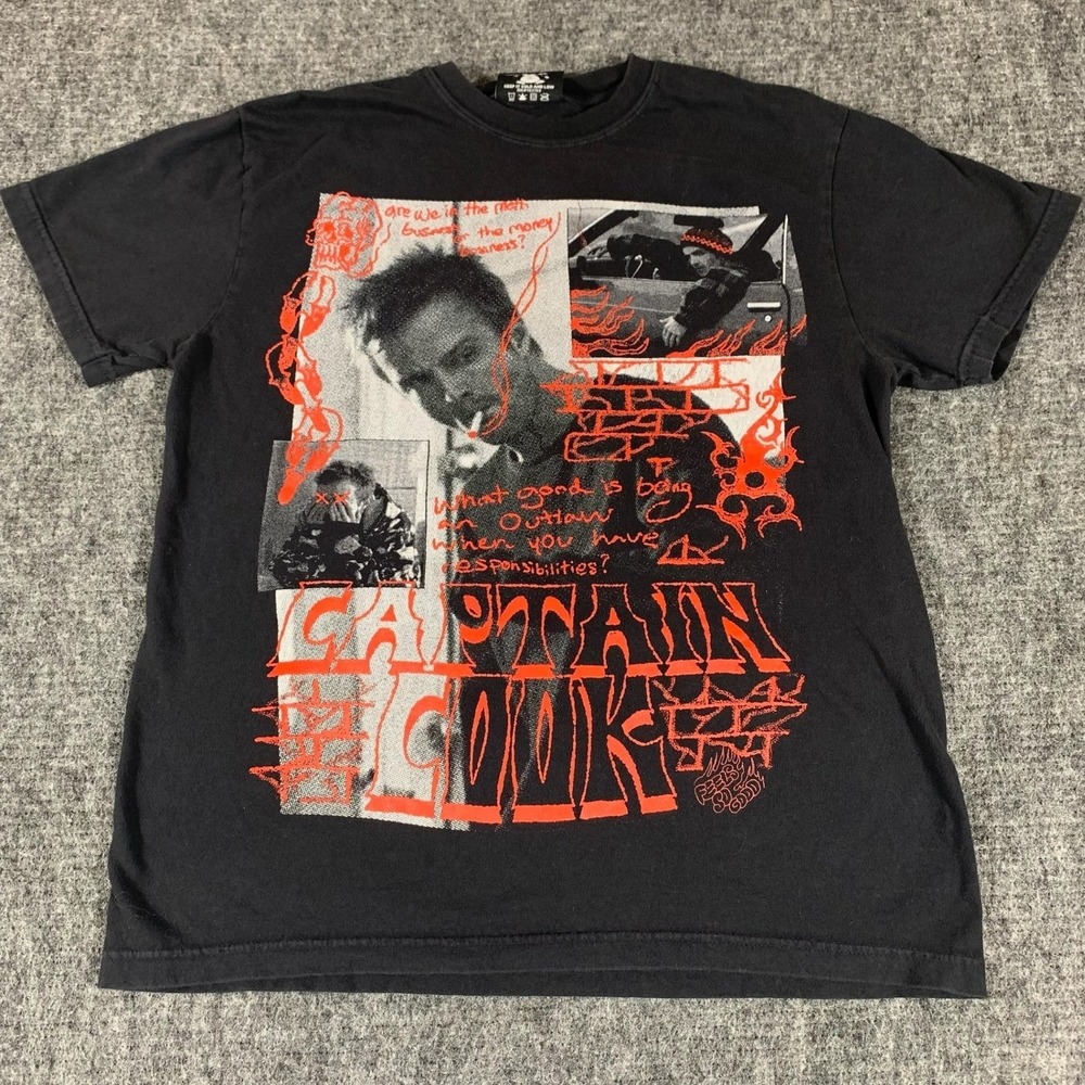 Feels So Good T Shirt Mens Medium Black Breaking Bad Jesse Pinkman Captain Cook